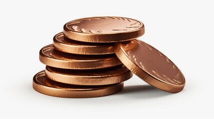 Poster - stack of chocolate cookies