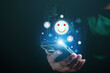 © Treecha - customer experience concept Businessman Rating Smile Technology Emoticons 2022 Customer Satisfaction Survey