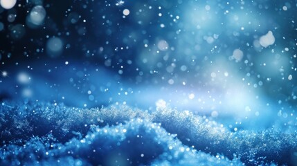  magic winter background with copy space