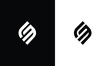 gm logo design vector icon