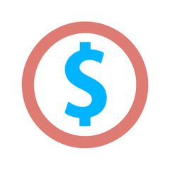 dollar sign icon	