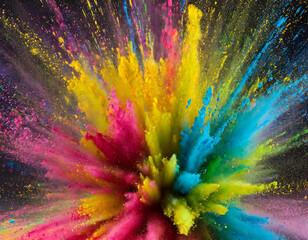 explosion de couleurs