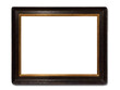 Black Wooden Frame with a Subtle Golden Stroke – a sleek and sophisticated choice for showcasing your memories or artwork.