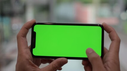 person holding phone 
