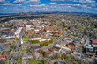 Aerial View of Franklin, Tennessee during Spring