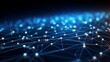 © Sariyono - Intricate Network of Connected Nodes with Glowing Points - Concept of Digital Connectivity, Internet of Things, and Cyber Network