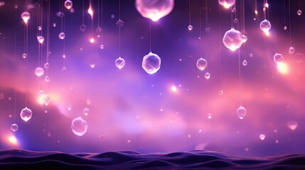 enchantment magic purple background illustration mystical fantasy, vibrant whimsical, enchanting dreamy enchantment magic purple background