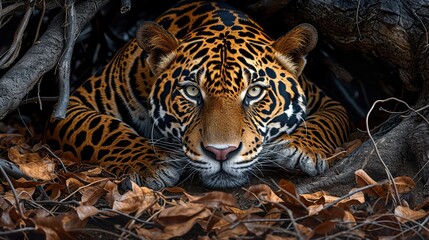 Wall Mural - portrait of a tiger