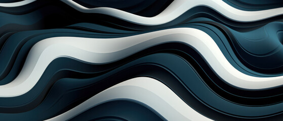 Abstract blue and white zigzag pattern with a smooth, shiny texture.