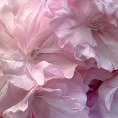 Beautiful, abstract background. Petals of a pink flower close up
