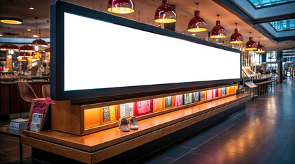 Wall Mural - Digital signage for retail, enhancing the shopping experience