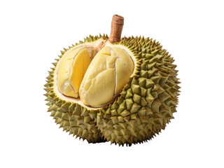 Wall Mural - durian isolated on a transparent background