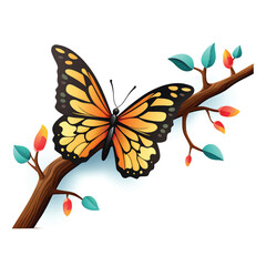 Wall Mural - Aesthetic wallpaper butterflies butterfly haven blue butterfly background pink butterfly background morpho helena swallowtail butterfly caterpillar background photo butterfly