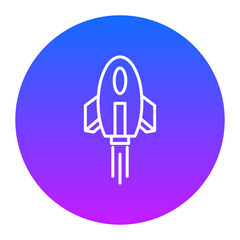 Wall Mural - Rocket Icon of Business Startup iconset.