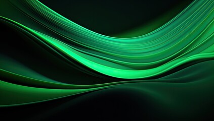 Sticker - Green neon color strip