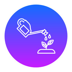 Sticker - Watering Icon of Smart City iconset.