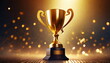 © Marko - Gold trophy best champion award on success prize winner