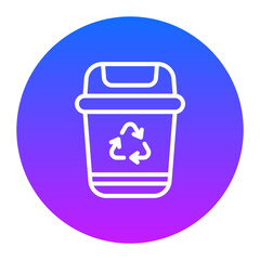 Sticker - Garbage Icon of House Cleaning iconset.