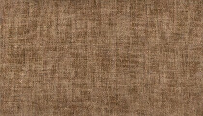 Wall Mural - brown cotton fabric texture background seamless pattern of natural textile