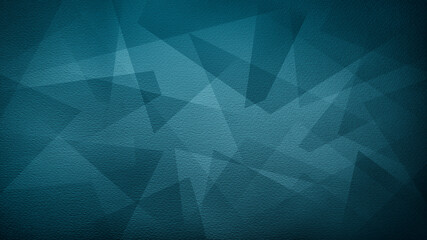 Aufkleber - Modern dark blue abstract background. Minimal. Color gradient. Light. Web banner. Geometric shape. 3d effect. Lines stripes triangles. Design. Futuristic. Cut paper or metal effect. Luxury. Premium.