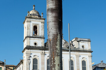 Wall Mural - View from the top of the Sao Pedro dos Clerigos church in Terreiro de Jesus, historic center of the city of Salvador, Bahia.