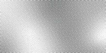 Halftone Background Vector Design Horizontal Dotted In Black Color
