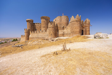 Sticker - Castillo de Belmonte castle, province Cuenca, Spain