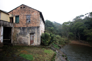 Wall Mural - Bucolic scene in the district of Mantiqueira in the interior of the state of Minas Gerais