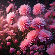 Generative AI The beauty of dandelions, A close-up view of the beautiful dandelions, Beautiful dandelion flowers scattered, Colorful dandelions in the awesome grass, dandelion flowers, grass, seed