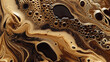 © Cassia - coffee liquid texture close up