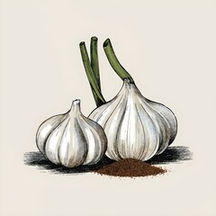 Poster - garlic