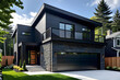black Lavish New Home Awes with Sleek, Sumptuous Architecture