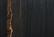 Charred Timber Surface Backdrop