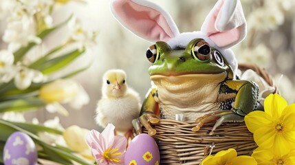 Wall Mural - Easter Frog