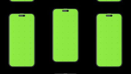 Smartphone mockup animation based on ip 14 15 pro max, for ui/ux design, infographics, online business, app design, marketing, photography and any design you want to load on it.