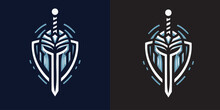 Editable Warrior Mask Logo Suitable For E Sport Logo