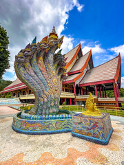 Wat Pa huay lad or Wat Pa Huai Lat Temple in Loei, Thailand