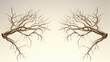 © Justlight - Depiction of the formation of limbs, using a visual metaphor of tree branches as a symbol for the budding arms and legs.