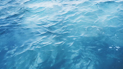 Wall Mural - blue sea water texture