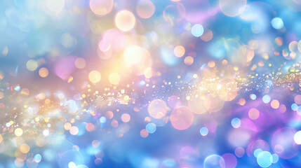 Canvas Print - sparkling shimmering abstract background