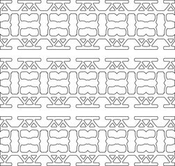 Abstract shapes.Abstract patterns from lines.White wallpaper. Vector graphics for design, textile, decoration, cover, wallpaper, web background, wrapping paper, fabric, packaging.Repeating pattern.