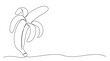 © ihorzigor - Banana One line drawing isolated on white background