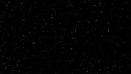 Wall Mural - a real dark night sky with plenty of stars