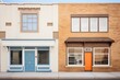 contrast between tudor brickwork and modern annex facade