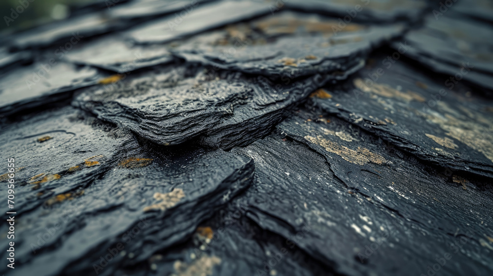 Worn Ridges the ridges of a roof are worn off by the elements. old concrete roof ...