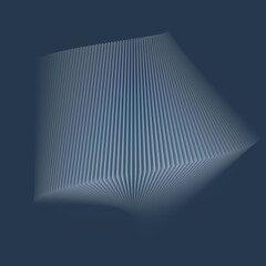 Fototapete - Geometric background with a pattern of lines and shapes. 3d rendering digital illustration