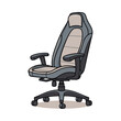 © Tamara - Office chair. Vector illustration design.