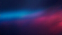 Defocused Blue Pink Red Ultraviolet Radiance Soft Texture On Dark Black Abstract Empty Space Background.Neon Blur Glow. Color Light Overlay.Copy Space.