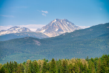 Poster - Alta Lake in Whistler Mountains Canada