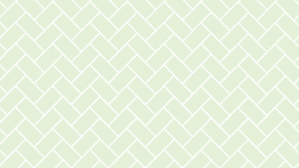 Sticker - Green brick tile wall or floor background